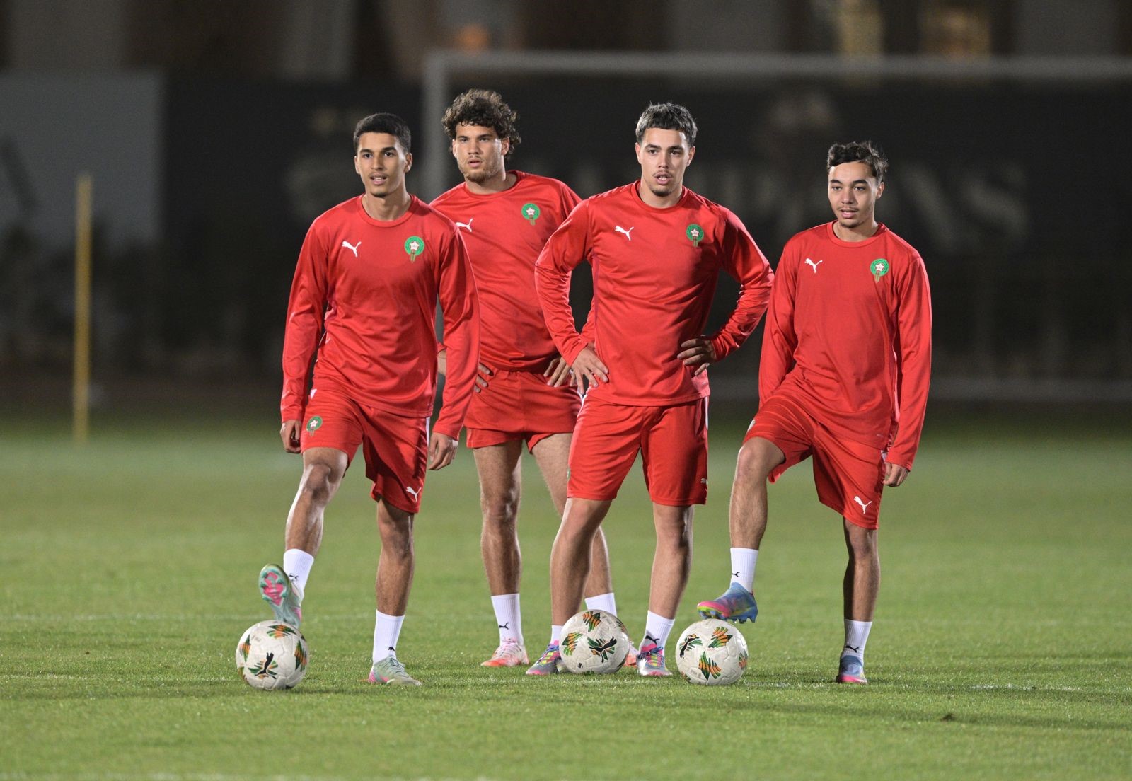 "كان" الشباب.. المنتخب الوطني المغربي يختتم تحضيراته استعدادا لمواجهة كينيا