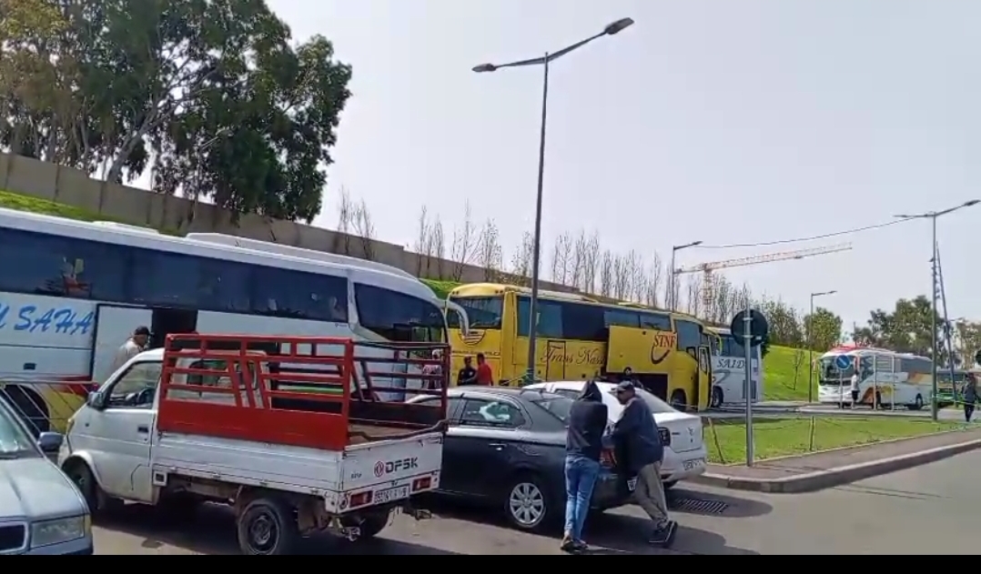 فوضى في المحطة الطرقية لنقل المسافرين بالرباط