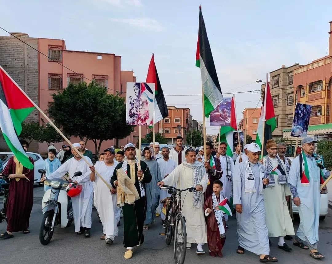 هيئة مغربية تنظم النسخة الرابعة من مبادرة "عيدنا فلسطيني" تشمل ارتداء الكوفية ورفع علم فلسطين