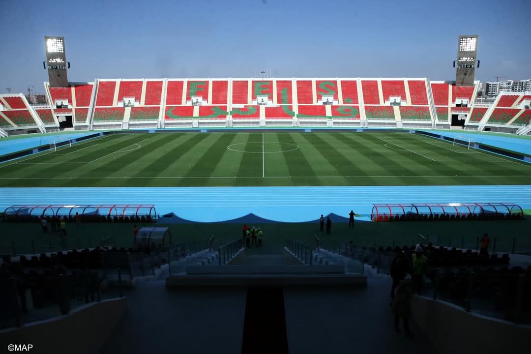 قبيل مباراة المغرب وتونس.. المركب الرياضي لفاس يكتسي حلة جديدة بعد الإصلاحات
