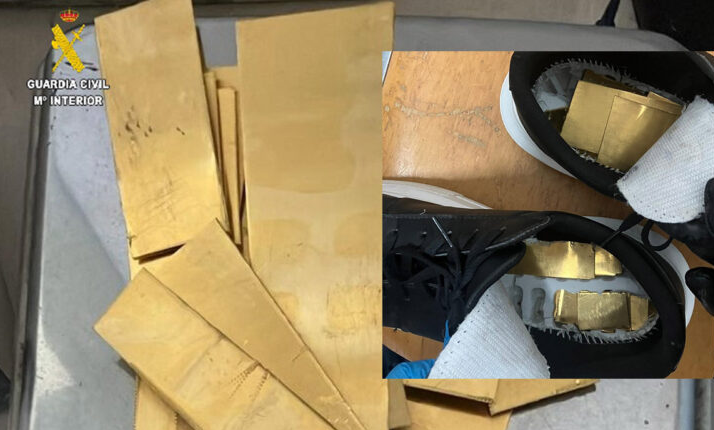 الحرس المدني الإسباني بميناء الجزيرة الخضراء يضبط كمية من الذهب في أحذية مسافرين إلى طنجة – اليوم 24 الحرس المدني الإسباني بميناء الجزيرة الخضراء يضبط كمية من الذهب في أحذية مسافرين إلى طنجة – اليوم 24