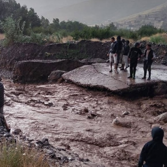 سيول جارفة تلحق أضراراً فادحة بالمحاصيل في أيت بوكماز.. والفلاحون يطالبون بسدود تلية