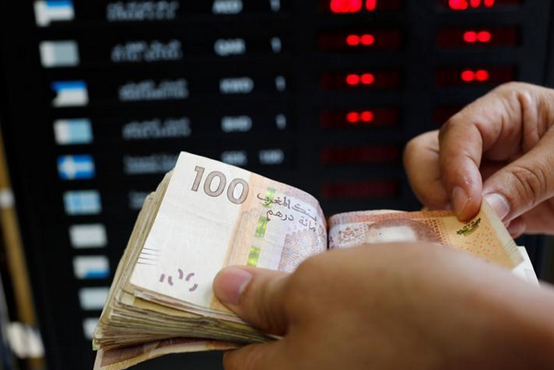 الدرهم يرتفع مقابل الدولار وتراجع مقابل الأورو خلال الأسبوع الماضي وفق بنك المغرب