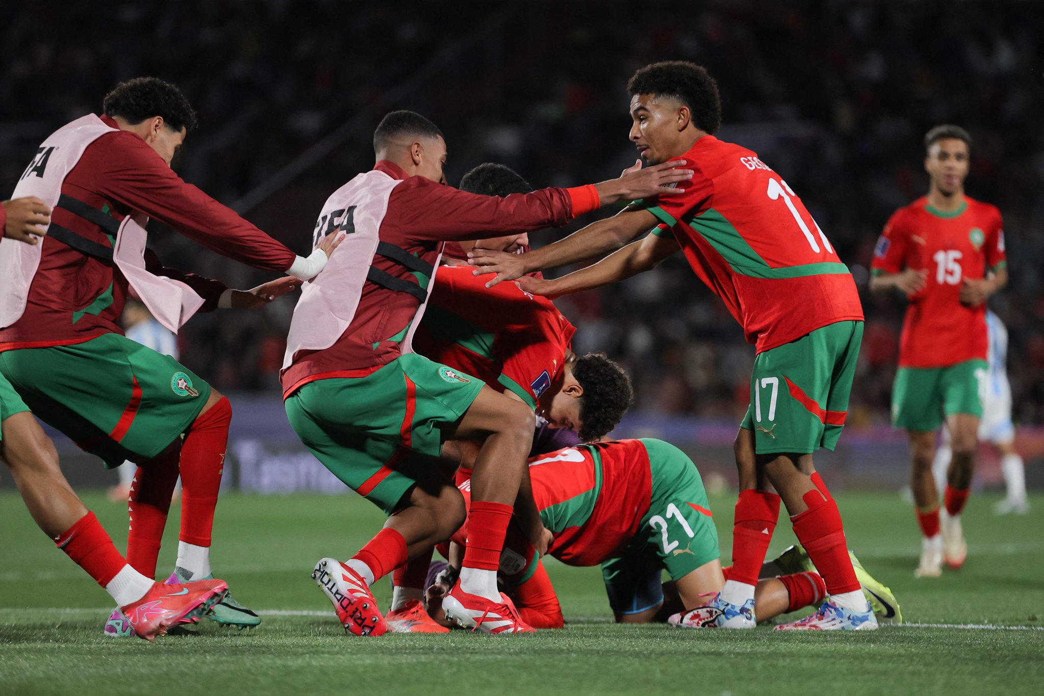 المنتخب المغربي يفوز على الأرجنتين ويتوج بطلا للعالم للشباب