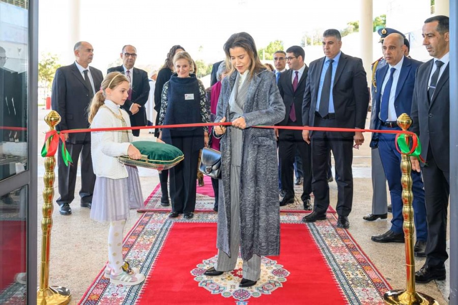 الأميرة للا مريم تترأس بالرباط حفل تدشين "البازار التضامني" الخيري للنادي الدبلوماسي