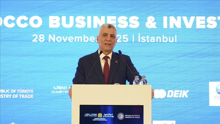 وزير التجارة التركي: 5 مليارات دولار حجم التجارة بين تركيا والمغرب عام 2024