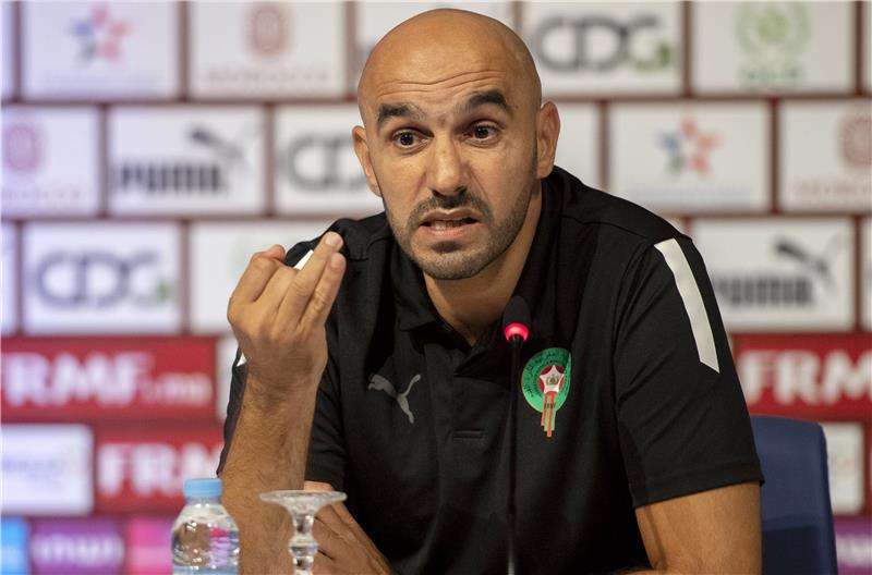 الركراكي: مباراة جزر القمر لن تكون سهلة ونريد جمهورًا يشجع طيلة أطوار المباراة