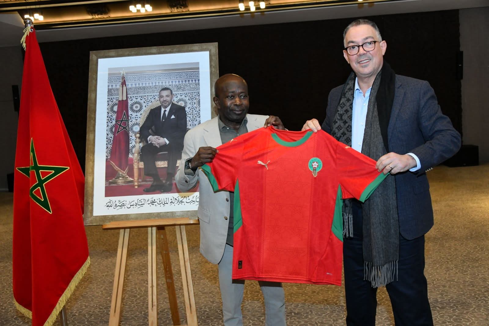 لقجع ودياغنا نداي يبحثان تعزيز التعاون الرياضي بين المغرب والسنغال