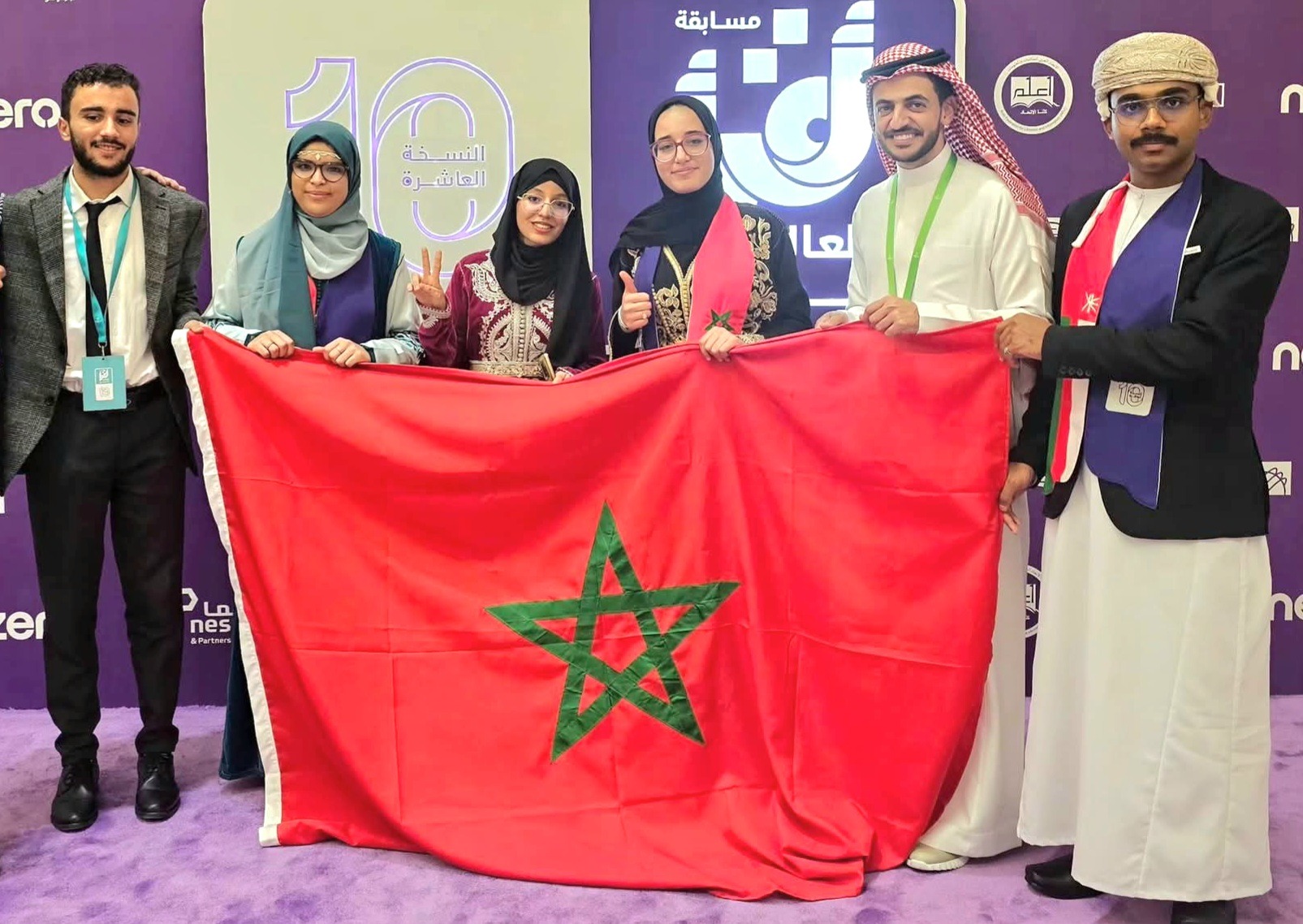 مغربيان ضمن المتوجين بالنسخة العاشرة من مسابقة (أقرأ) في السعودية (صور)
