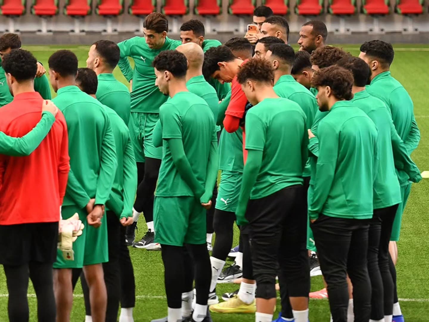 "كان" 2025: المنتخب المغربي يخوض حصته التدريبية ما قبل الأخيرة تأهبا لمواجهة جزر القمر