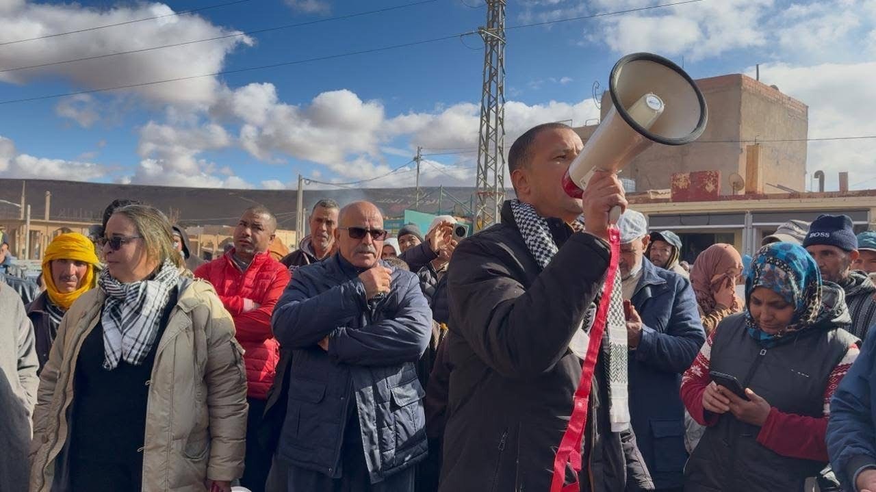 بومية.. حقوقيون يحتجون على خلفية مطالب بالكشف عن ملابسات مقتل الطفل الراعي بويسلخن