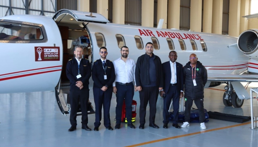 إسناد خدمات الإسعاف الجوي خلال مباريات "الكان" لشركة مغربية