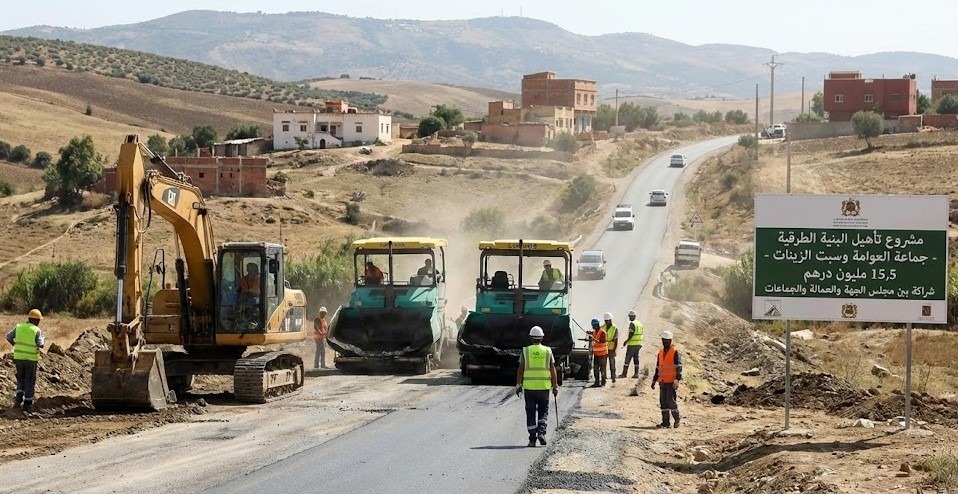 طنجة: تعبئة 15,5 مليون درهم لتهيئة ثلاثة طرق بجماعة سبت الزينات والعوامة