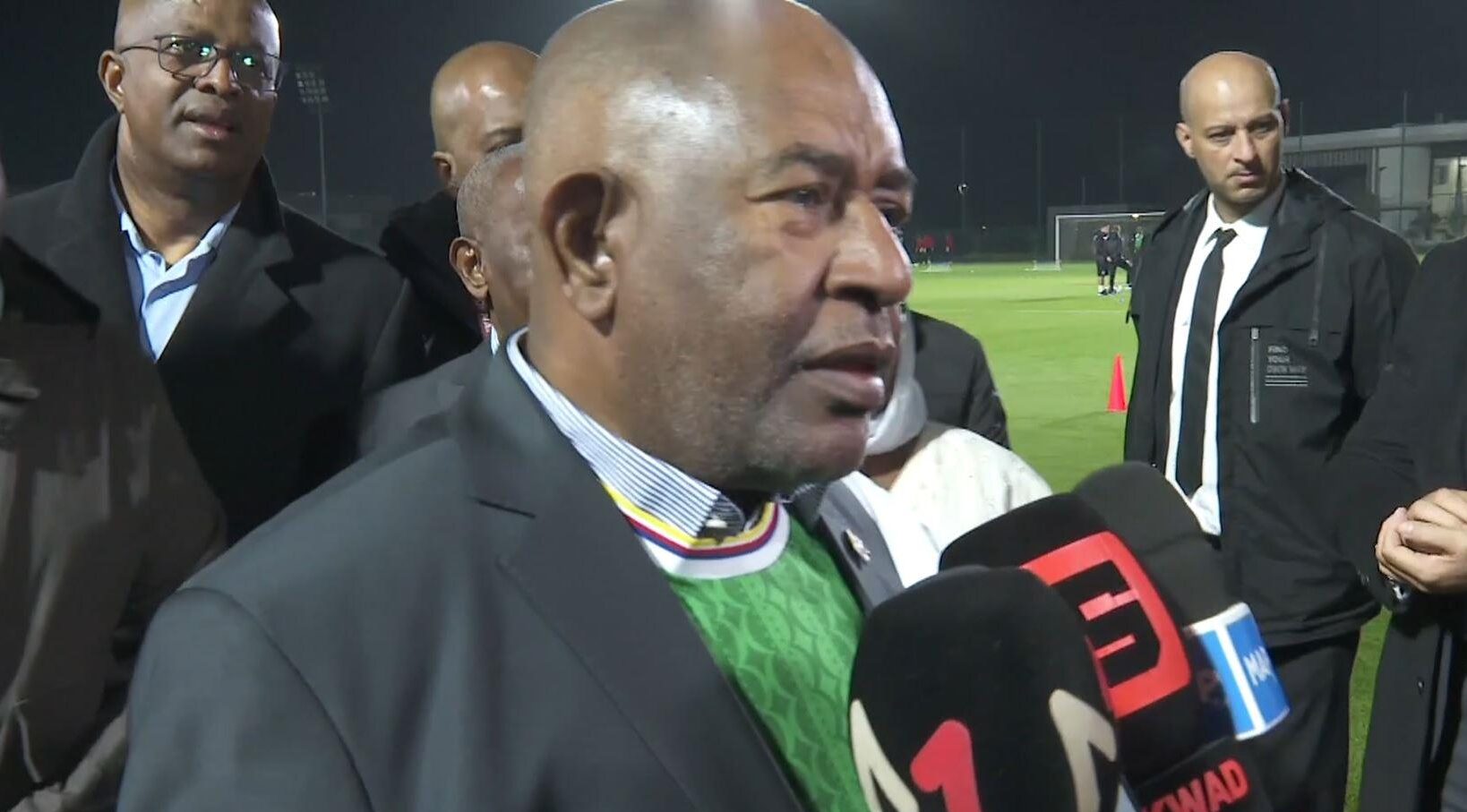 كأس إفريقيا للأمم 2025: رئيس جزر القمر يؤازر منتخب بلاده قبل انطلاق مباراة الافتتاح