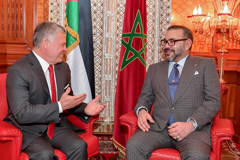 ملك الأردن يهنئ الملك محمد السادس بتتويج المنتخب المغربي لكرة القدم بكأس العرب 2025
