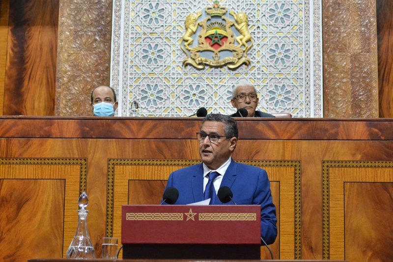 أخنوش  أمام البرلمان في أول ظهور سياسي منذ قرار مغادرته رئاسة "الأحرار"