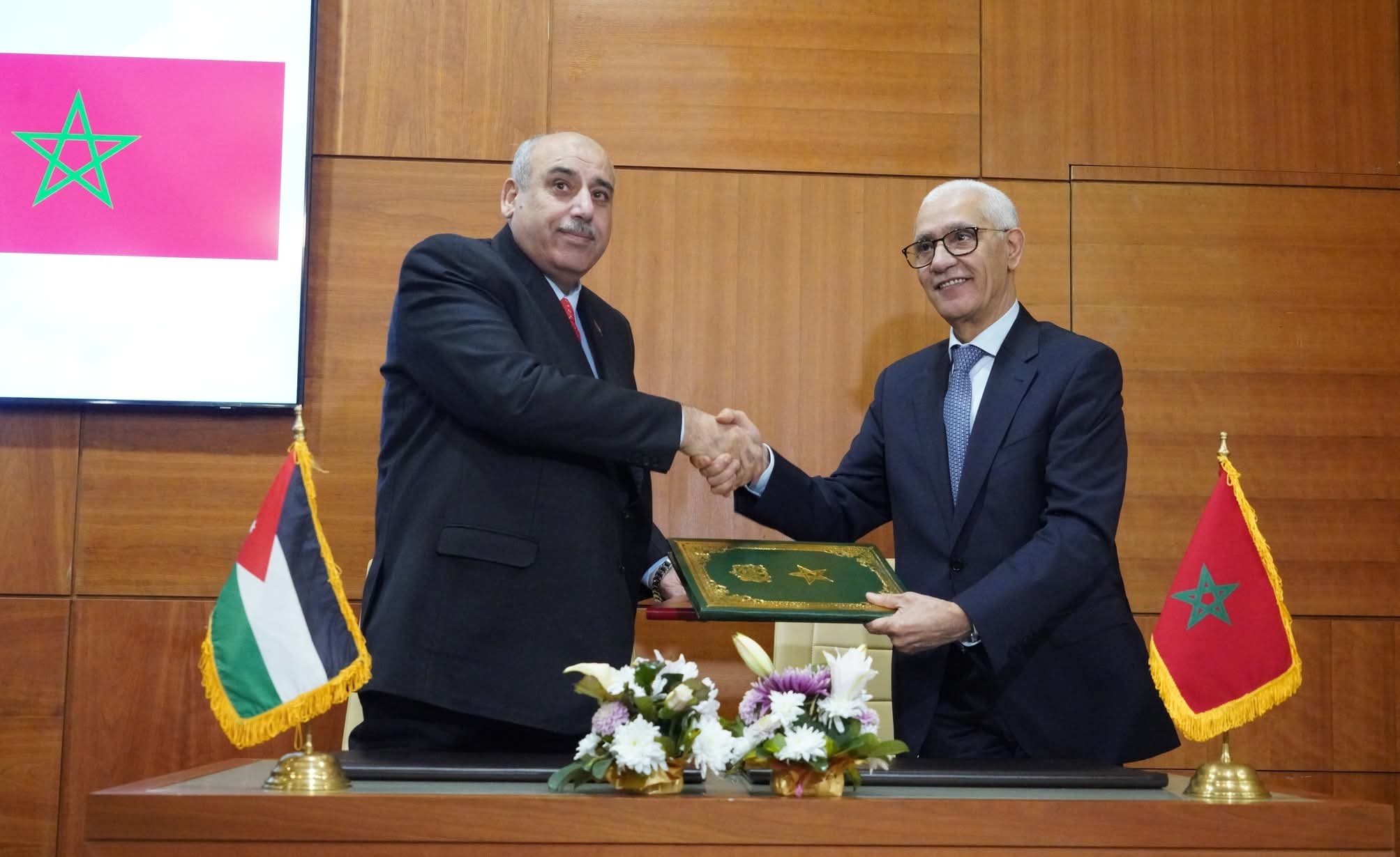 رئيس مجلس النواب ونظيره الأردني يجريان مباحثات ثنائية ويوقعان مذكرة تفاهم لتعزيز التعاون البرلماني المشترك