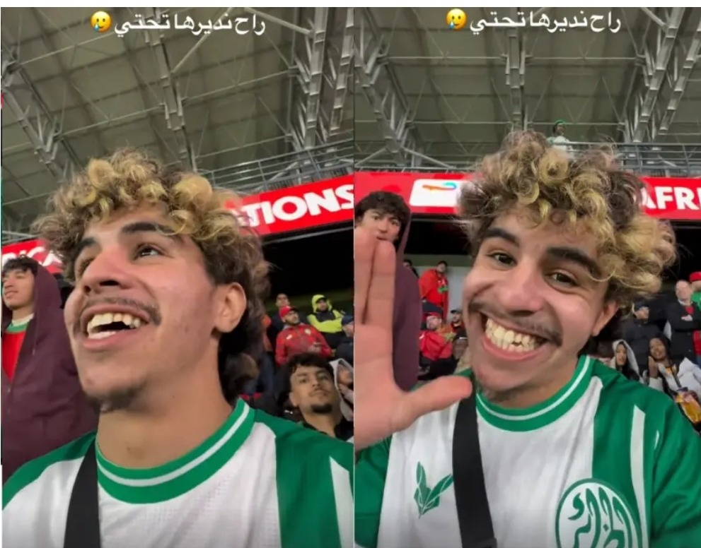 ترقب تقديم المشجع الجزائري الذي تبول عمدا في مدرج ملعب مولاي الحسن أمام النيابة العامة بالرباط