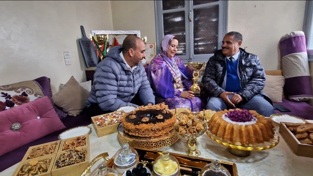 "الرفيسة باللوز وزيت أركان" تتربع على عرش أذواق مسابقة الطبخ الدولية "غاسترو ألانيا" بتركيا (فيديو)