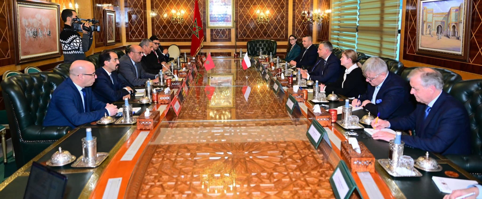 ولد الرشيد يتباحث بالرباط مع رئيس مجموعة الصداقة البرلمانية المغربية-البولندية