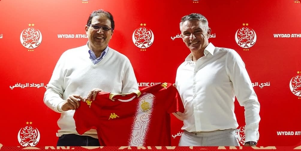باتريس كارتيرون مدربا جديدا للوداد الرياضي خلفا لبنهاشم