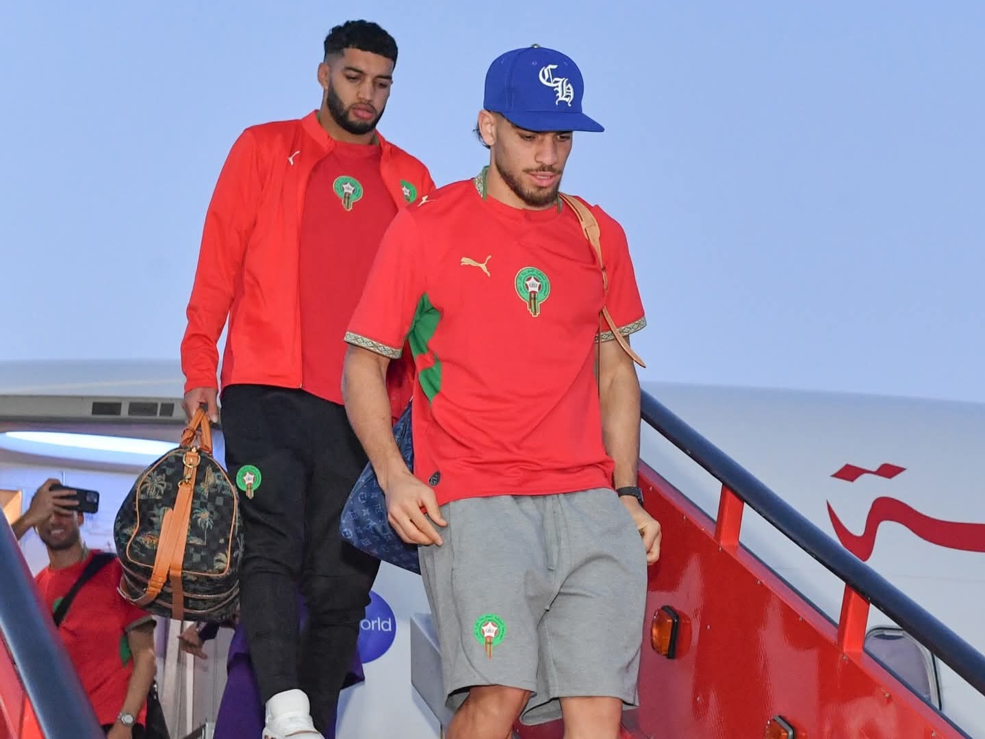 بعثة المنتخب المغربي تشد الرحال نهار اليوم الأحد إلى فرنسا تأهبا لمواجهة الباراغواي