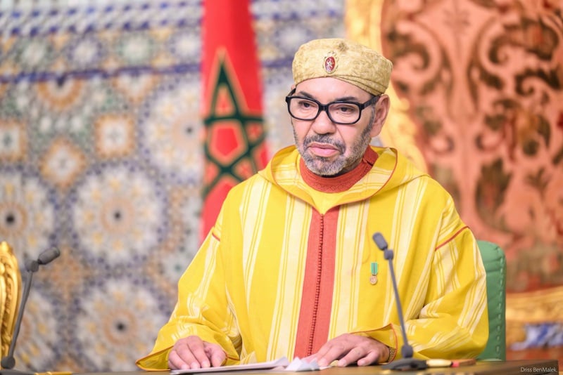 الملك محمد السادس يؤدي غدا الجمعة صلاة عيد الفطر بمسجد أهل فاس بالمشور السعيد بمدينة الرباط 