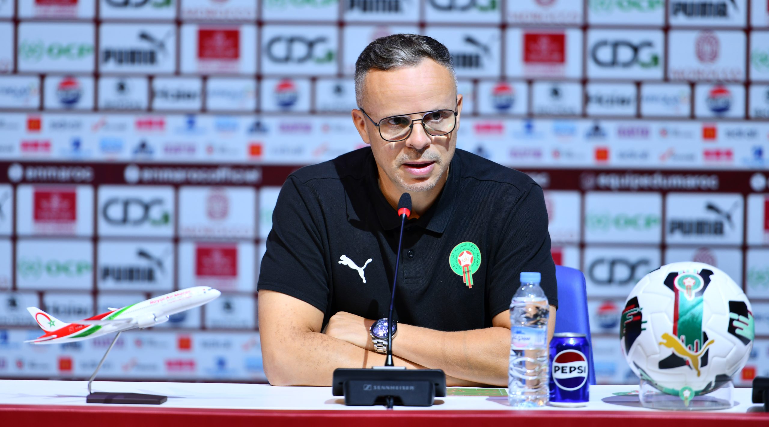 وهبي يكشف قائمة المنتخب المغربي يوم الخميس ويوسف حجي ينضم إلى الطاقم التقني كمساعد ثاني