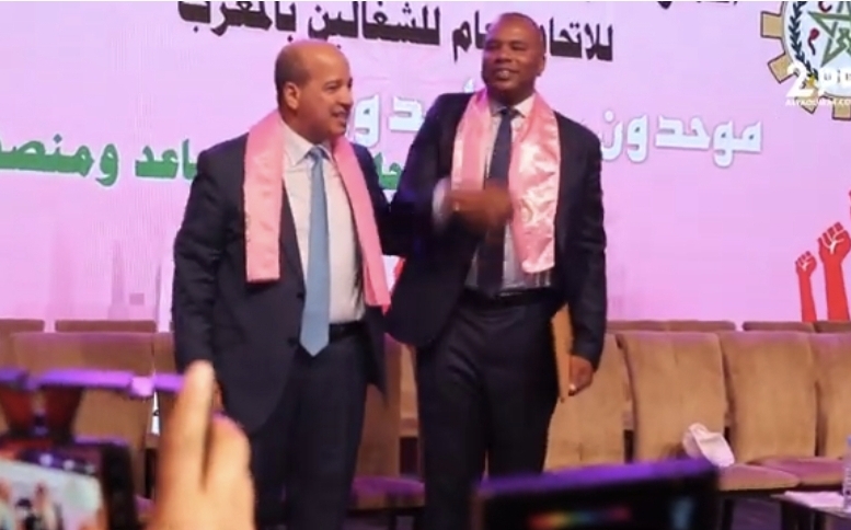 انتخاب يوسف علاكوش بالإجماع خلفاً لميارة على رأس الاتحاد العام للشغالين بالمغرب