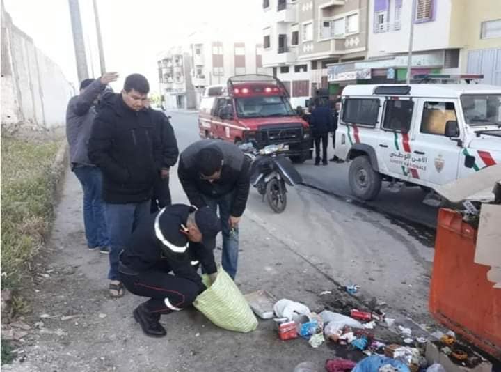 عمال النظافة يعثرون على بقايا رضيع حديث الولادة قرب حاوية نفايات بمدخل مدينة بني ملال