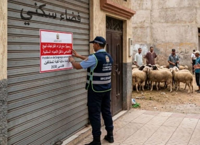 منع بيع أضاحي العيد داخل “الگراجات” والأحياء السكنية بطنجة