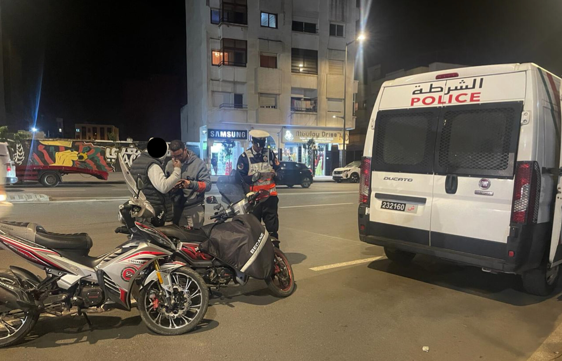 طنجة: حملات أمنية تطهيرية تسفر عن حجز عشرات الدراجات النارية تستعمل في السرقات بواسطة النشل