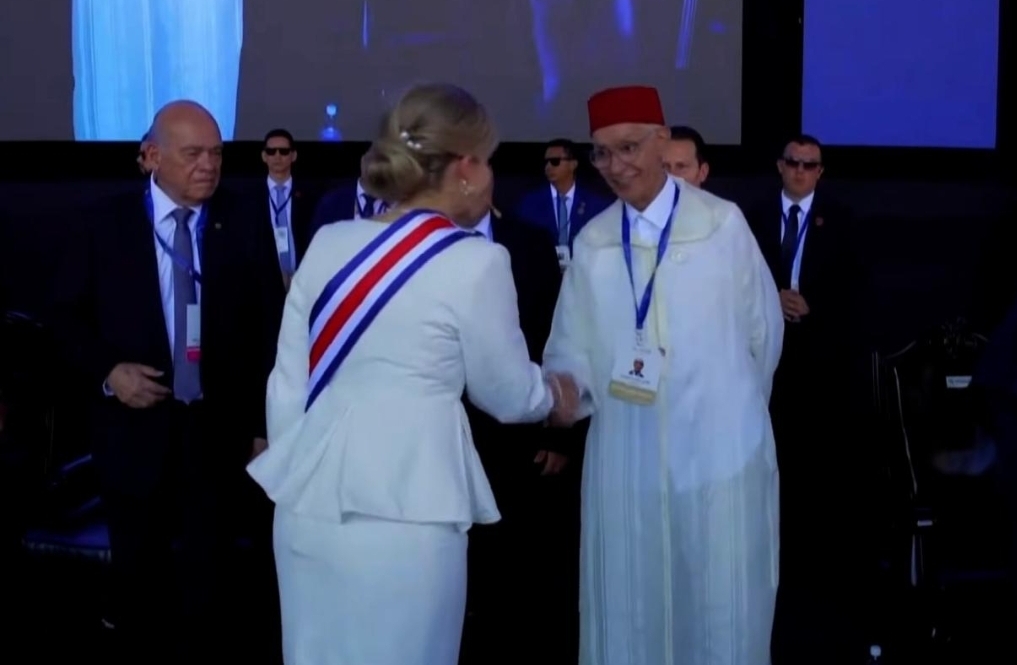 الطالبي العلمي يمثل الملك في حفل تنصيب رئيسة جمهورية كوستاريكا