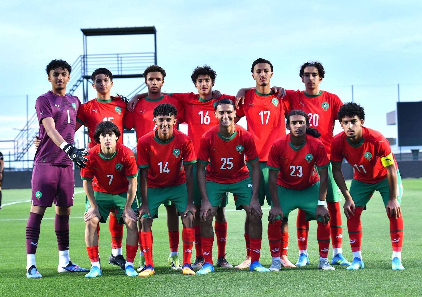 "كان" الفتيان: المنتخب المغربي يستهل مشاركته بتعادل مع تونس