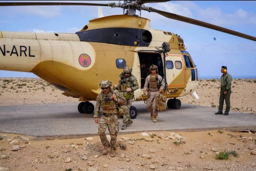 تفاصيل عملية بحث ضخمة عن الجنديين الأمريكيين المفقودين في مناورات الأسد الإفريقي