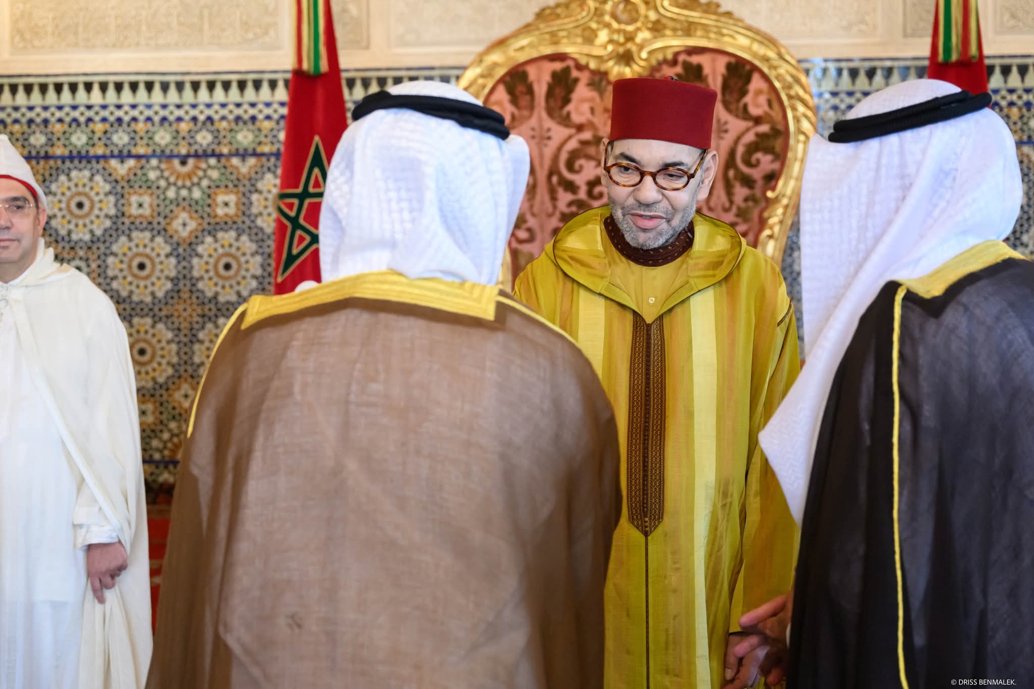 الملك محمد السادس يستقبل بالقصر الملكي بالرباط عددا من السفراء الأجانب