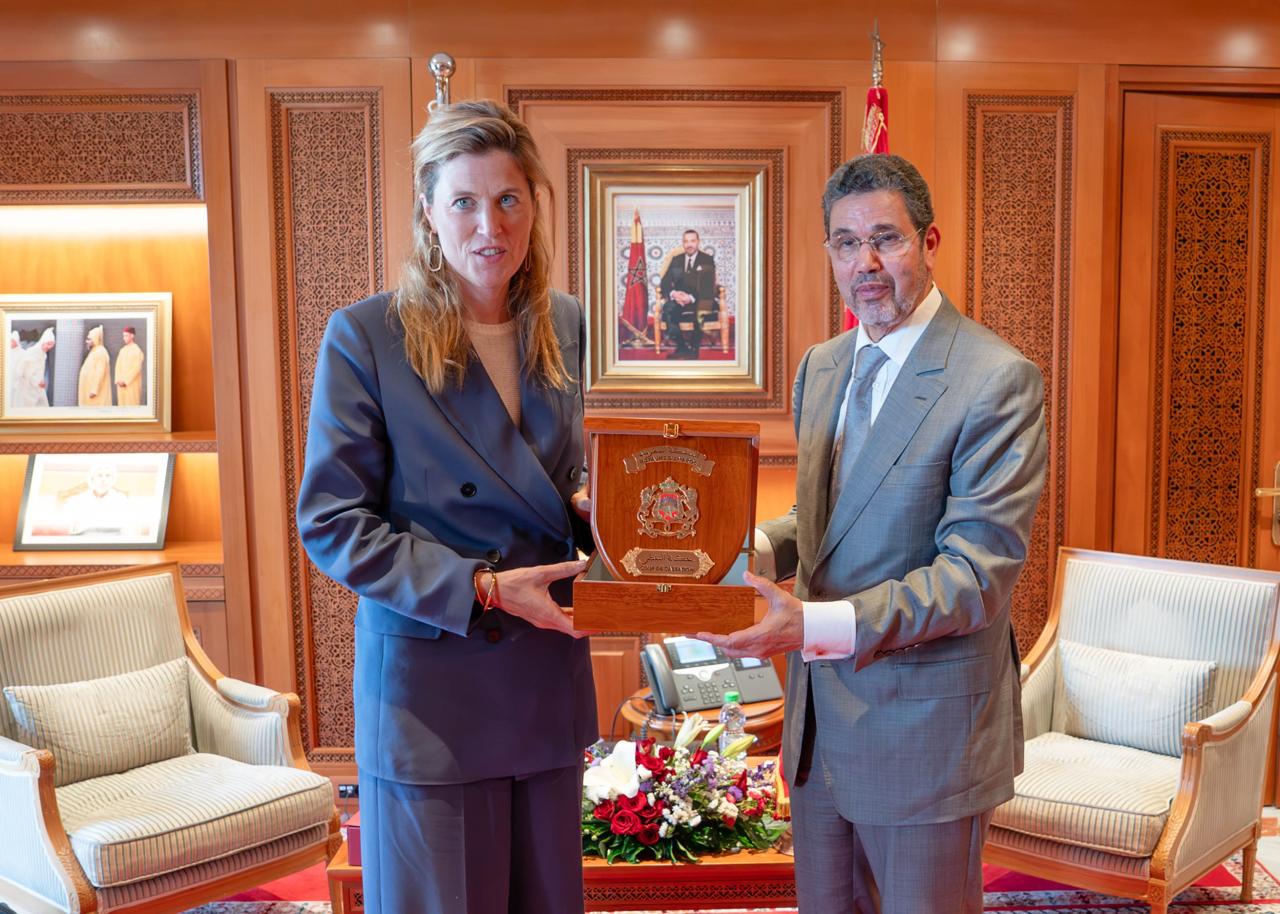 عبد النباوي يتباحث بالرباط مع وزيرة العدل البلجيكية لتفعيل التنسيق المشترك وتبادل المعلومات القضائية