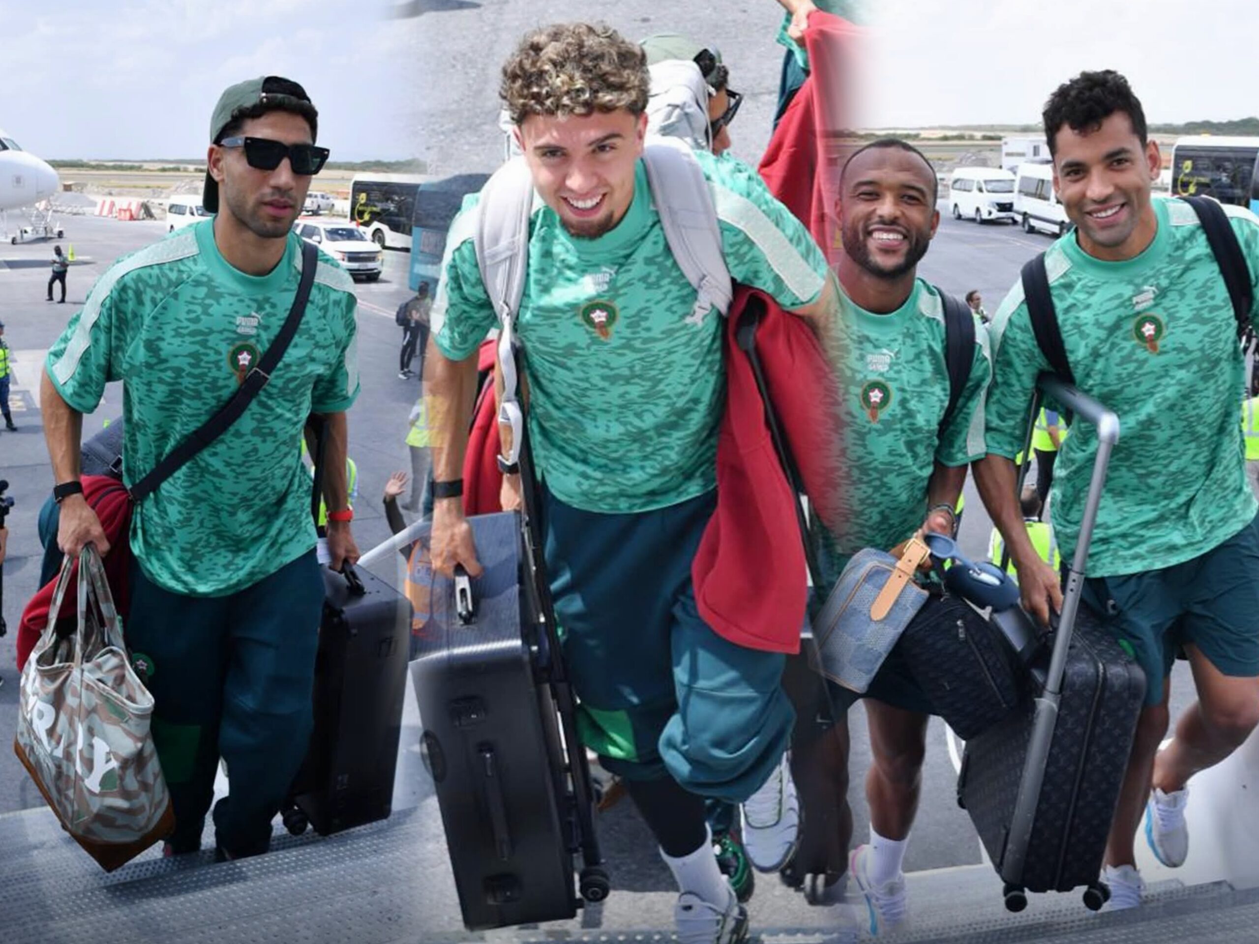 مونديال 2026: بعثة المنتخب المغربي تغادر مونتيري نحو هيوستن استعدادا لموقعة كندا