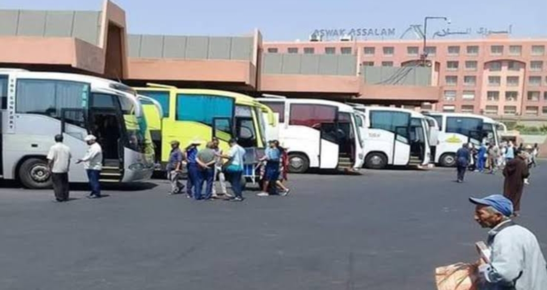 مهنيو النقل العمومي يراسلون وزير النقل احتجاحا على مشروع ترحيل المحطة الطرقية باب دكالة إلى العزوزية