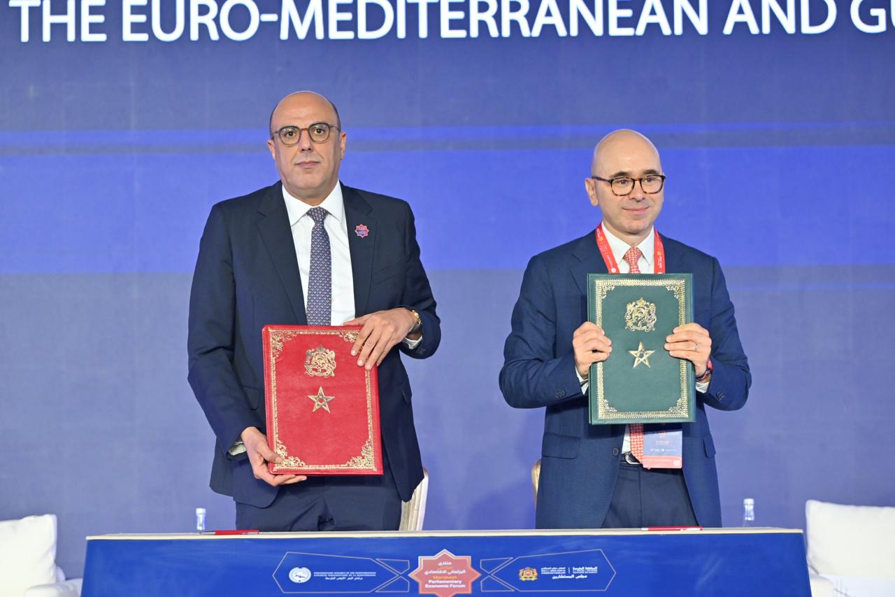 مجلس المستشارين وبرلمان "الأبيض المتوسط" يطلقان مشروع هيكلة منتدى مراكش البرلماني الاقتصادي