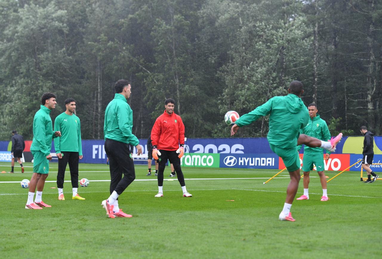 مونديال 2026: المنتخب المغربي يختتم استعداداته لموقعة فرنسا