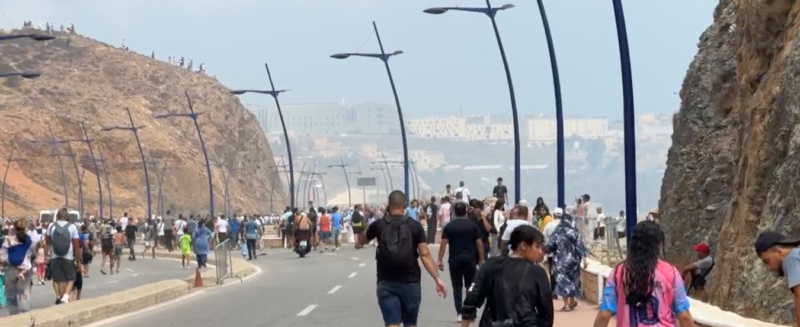 محاولات جديدة للهجرة سباحة تستنفر السلطات المغربية والإسبانية في الفنيدق