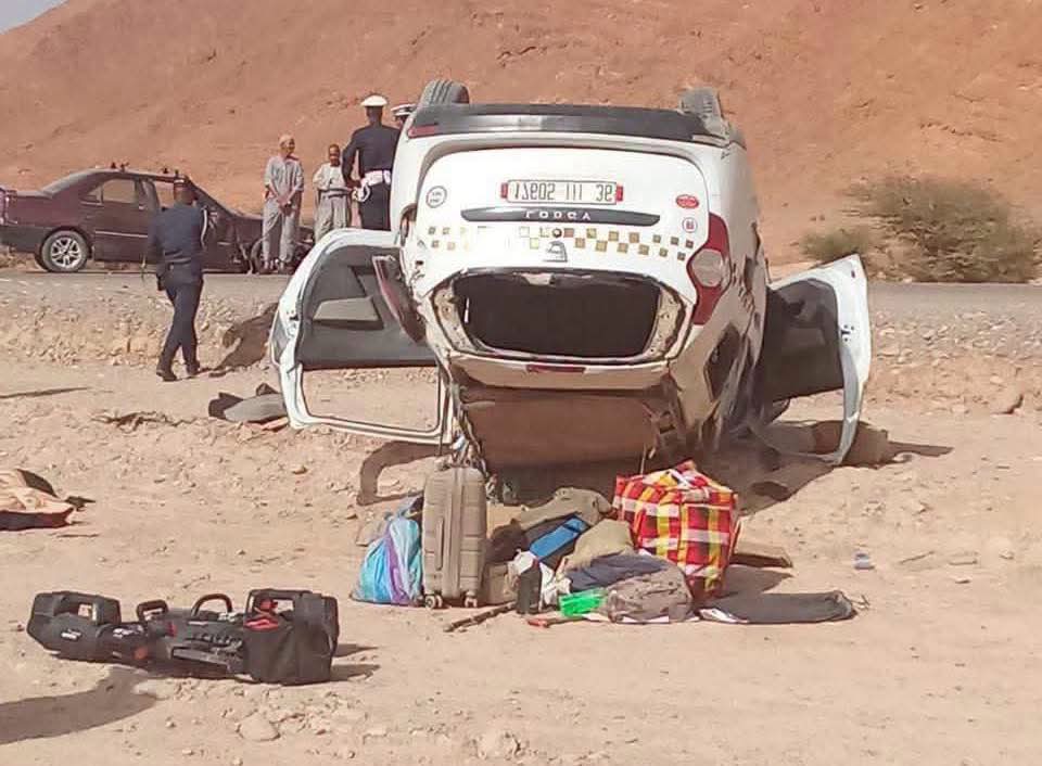 مصرع 5 أشخاص في حادثة سير مميتة على مشارف مدينة طاطا
