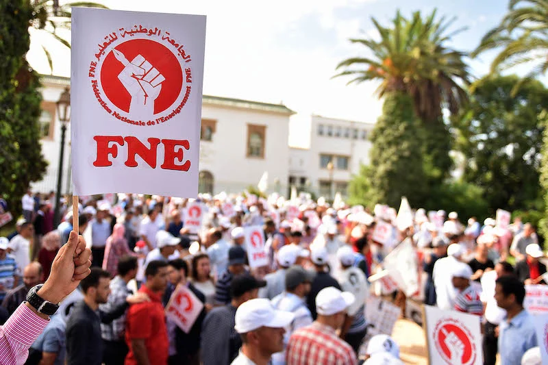 الجامعة الوطنية للتعليم FNE تطالب الحكومة بزيادة عامة في الأجور وتنفيذ الالتزامات العالقة