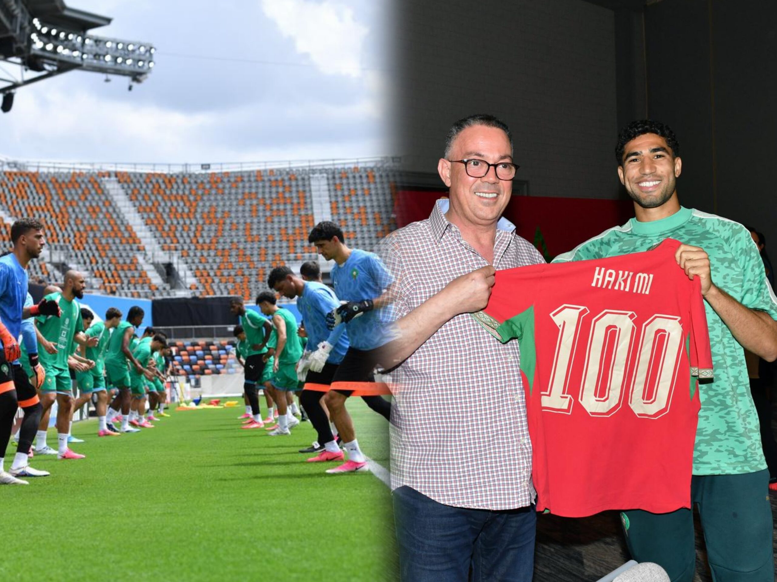 مونديال 2026: المنتخب المغربي يختتم استعداداته لموقعة كندا وسط احتفاء خاص بحكيمي بعد بلوغه 100 مباراة دولية