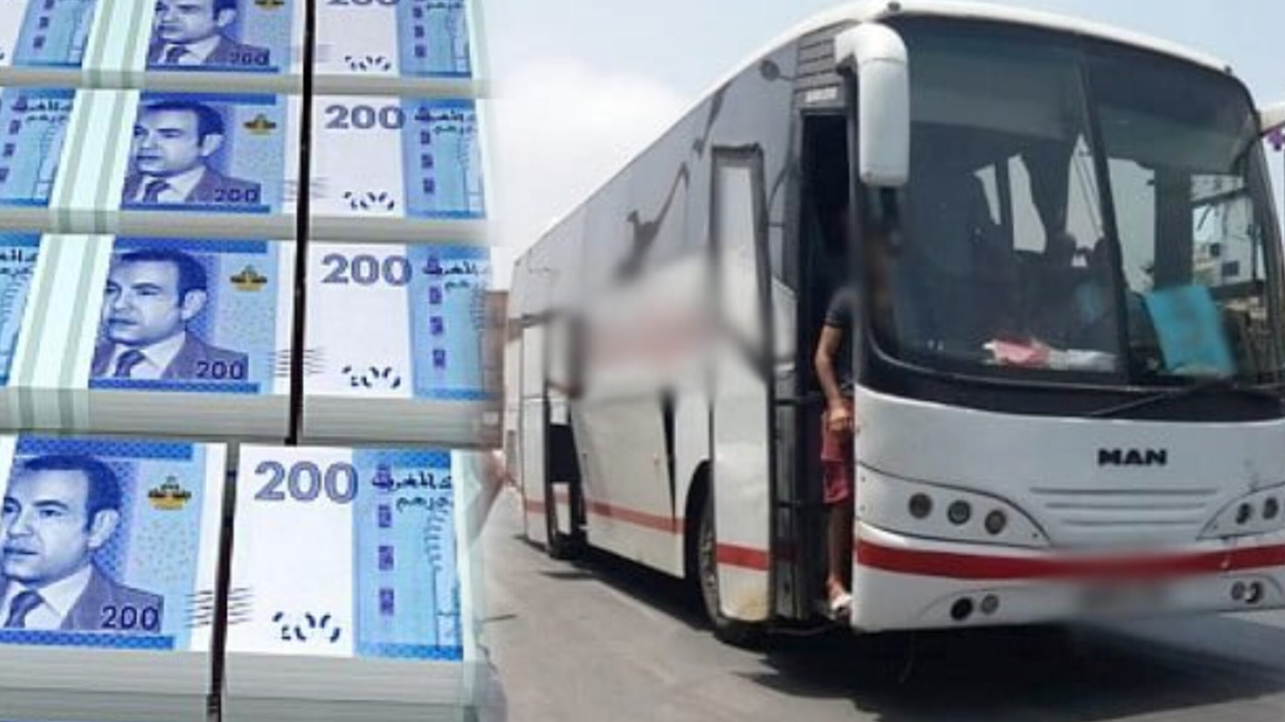 الدرك يحجز 200 مليون داخل حافلة للمسافرين بمحطة الأداء أمسكرود