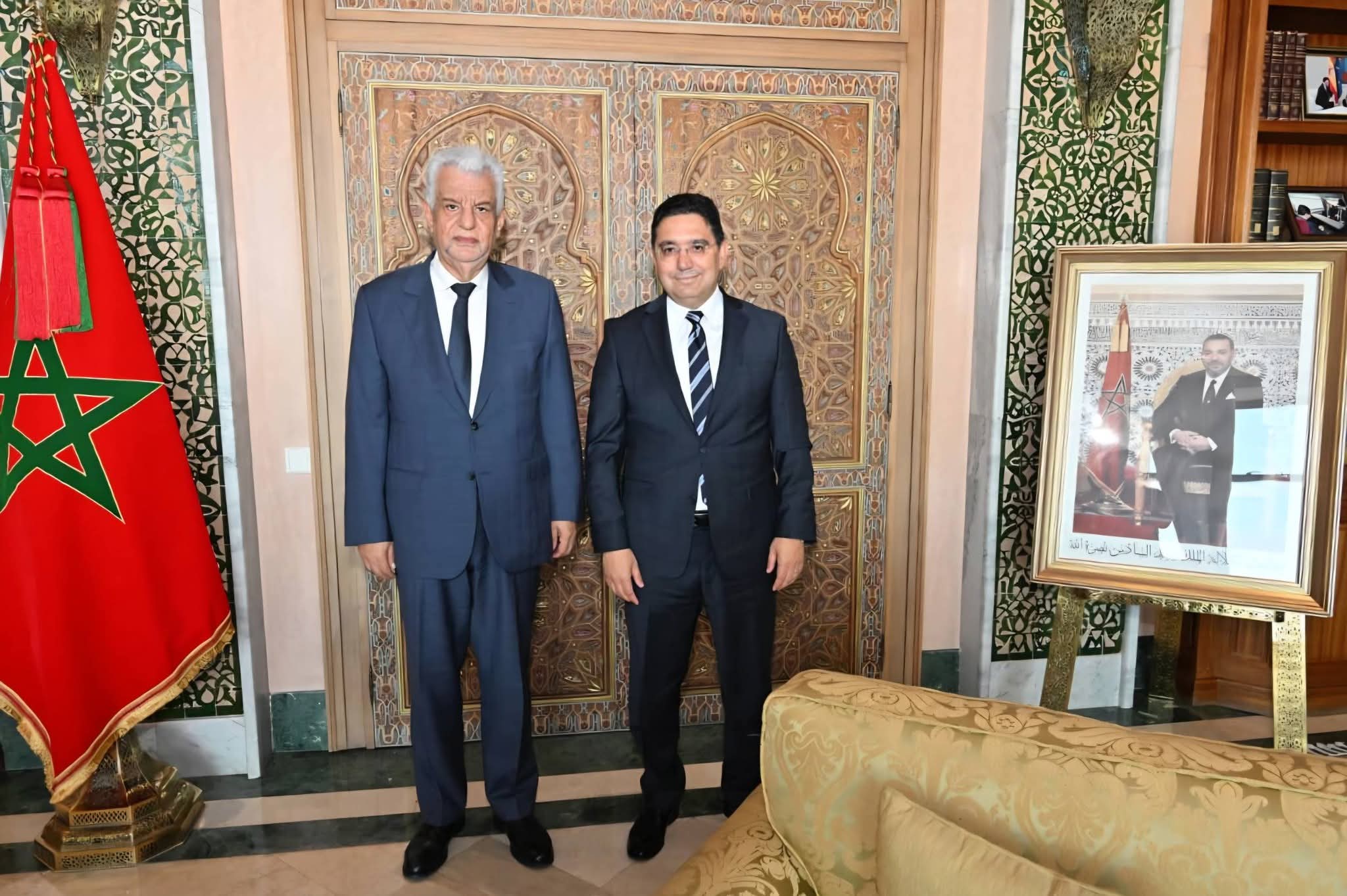 بعد مسيرة دبلوماسية امتدت لأزيد من 8 سنوات... بوريطة يودّع سفير فلسطين بالمغرب بمناسبة انتهاء مهامه