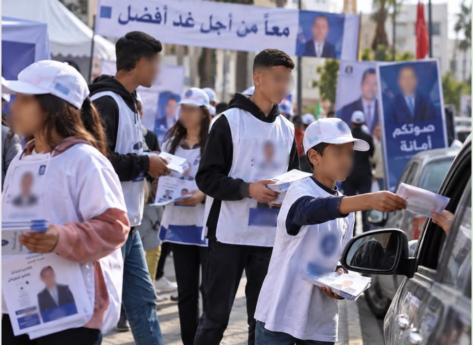 منظمة ماتقيش ولدي تحذر: الأطفال ليسوا أداة للدعاية الانتخابية