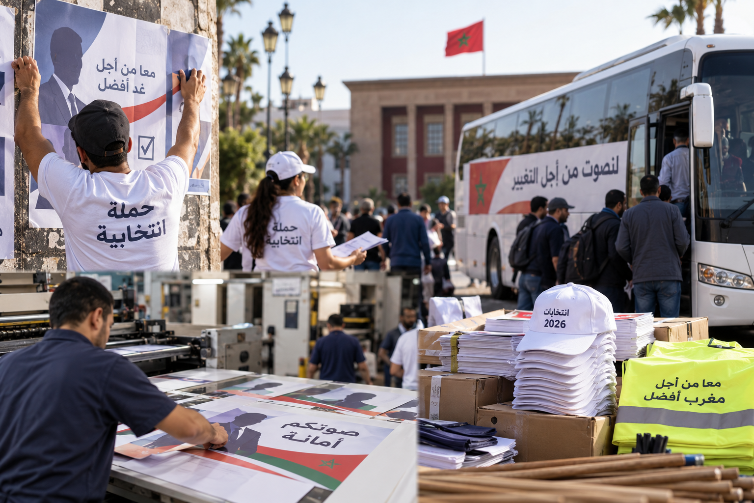 الحملات الانتخابية تحرك جيوب قطاعات خدماتية... انتعاش موسمي وفرص شغل مؤقتة