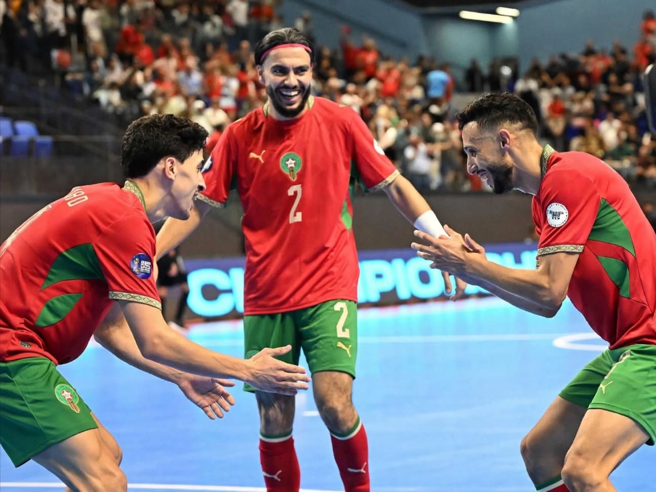 "كان" الفوتسال: المنتخب المغربي يفتتح مشواره بانتصار على الجزائر برباعية
